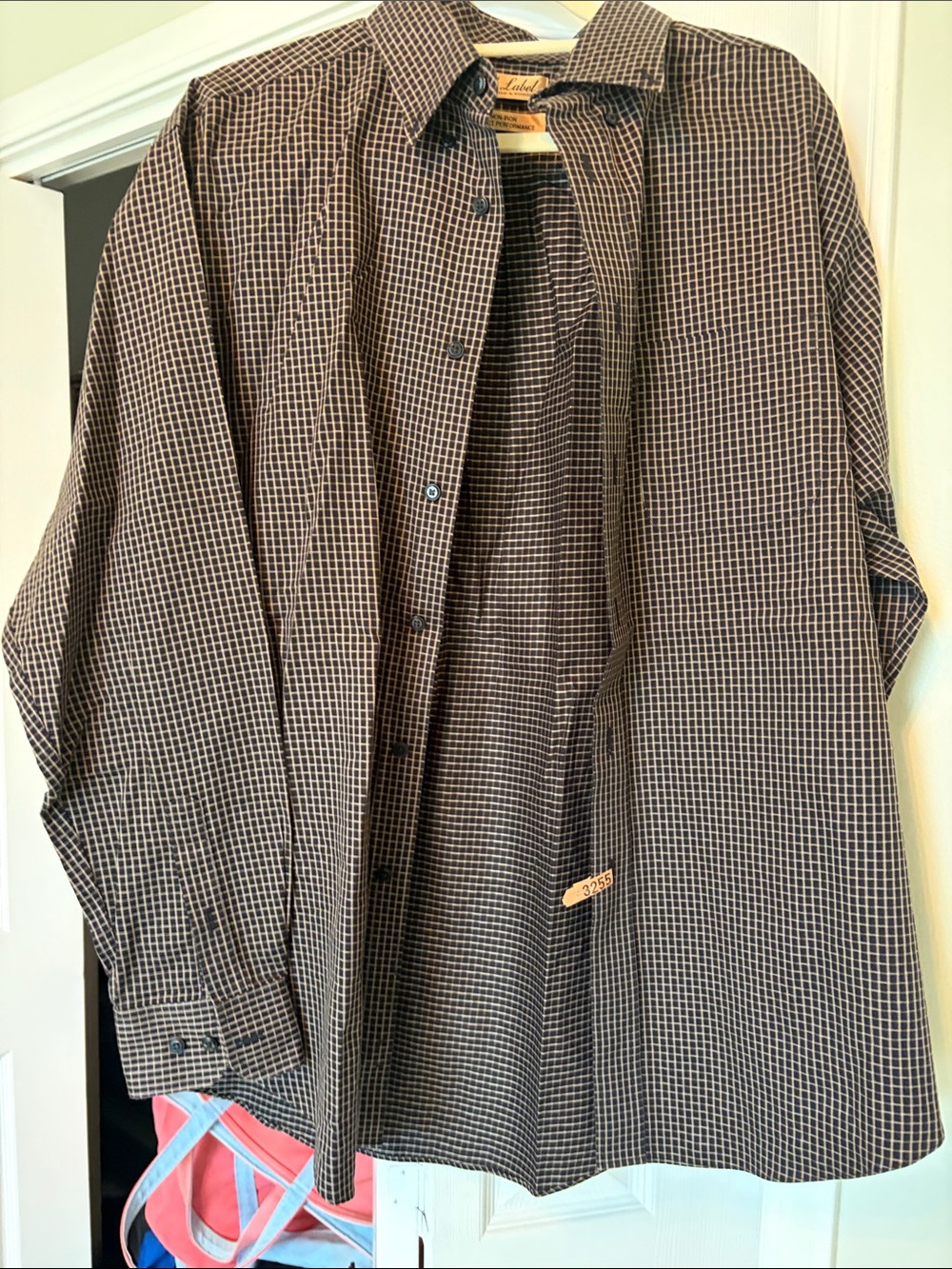 Roundtree & Yorke Brown and Black Checked Shirt Jacket